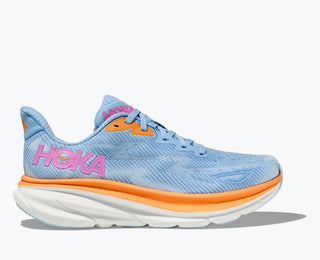 Hoka - Tênis de corrida feminino Clifton 9 - largo
