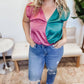 Entro - Heat Wave Satin Drape Bodysuit