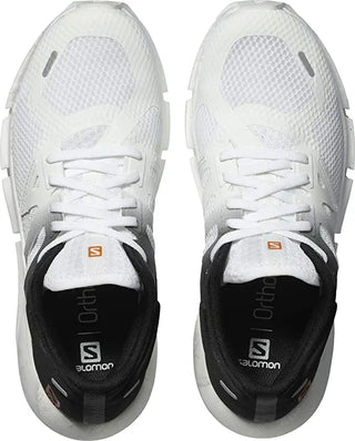 Tênis de corrida Salomon PREDICT2 feminino, branco/preto/branco