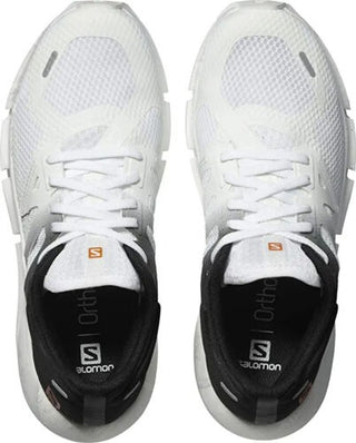 Tênis de corrida Salomon PREDICT2 feminino, branco/preto/branco