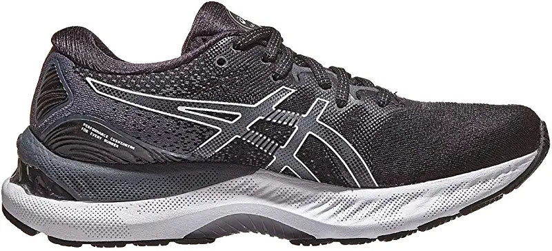 Tênis de corrida feminino ASICS Gel-Nimbus 23, preto, tamanho 11 B(M) EUA