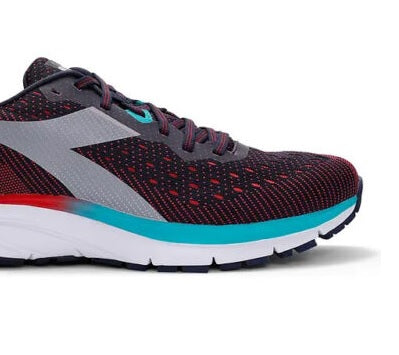 Tênis de corrida Diadora Mythos Blushield 6 masculino, preto, tamanho 10 D(M) EUA