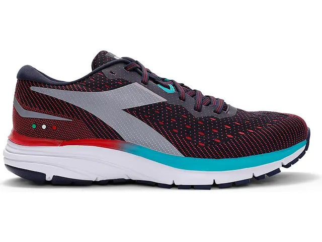 Tênis de corrida Diadora Mythos Blushield 6 masculino, preto, tamanho 10 D(M) EUA