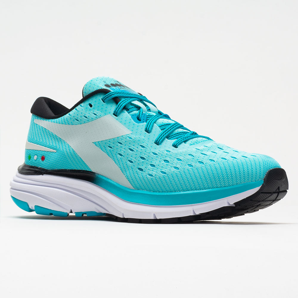 Tênis de corrida feminino Diadora Mythos Blushield 6 azul/scuba