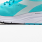 Tênis de corrida feminino Diadora Mythos Blushield 6 azul/scuba