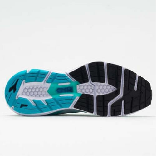 Tênis de corrida feminino Diadora Mythos Blushield 6 azul/scuba