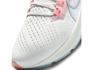 Tênis de corrida Nike Air Zoom Pegasus 38 feminino, branco/azul-marinho