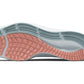 Tênis de corrida Nike Air Zoom Pegasus 38 feminino, branco/azul-marinho