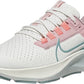 Tênis de corrida Nike Air Zoom Pegasus 38 feminino, branco/azul-marinho