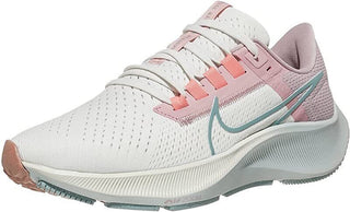 Tênis de corrida Nike Air Zoom Pegasus 38 feminino, branco/azul-marinho