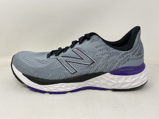 Tênis de corrida masculino New Balance 880 v11, ardósia clara/violeta, tamanho 9 D(M) EUA
