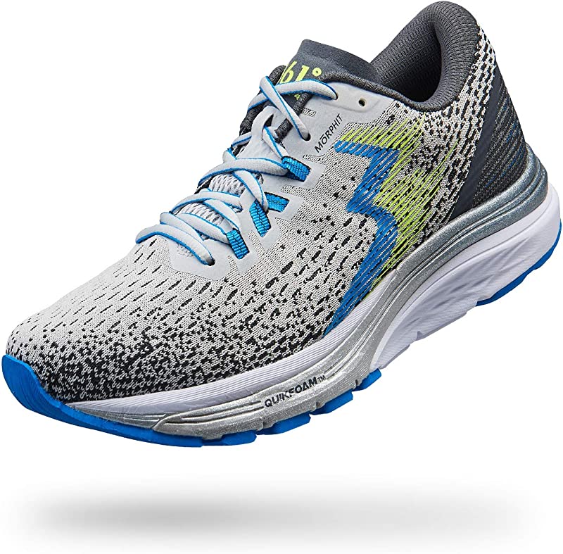 Tênis de corrida masculino 361 Degrees Spire 4, cinza, tamanho 11,5 D(M) EUA