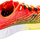 Tênis de corrida de estrada Saucony Type A9 feminino, verde limão/rosa