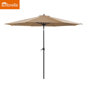 Guarda-chuva de mercado de 11 pés com tecido Sunbrella