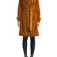 Apparis - Nicole Double-Breasted Faux-Fur Belted Coat