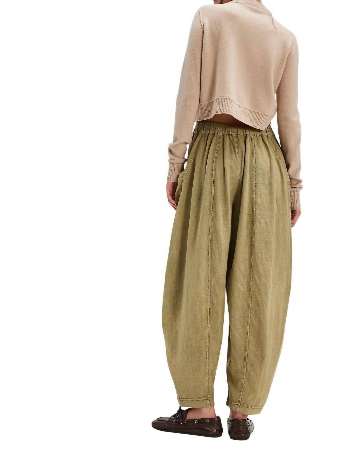 Free People - HIGH ROAD PULL ON BARREL PANTS