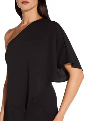 Adrianna Papell - One Shoulder Dress Like Jumpsuit