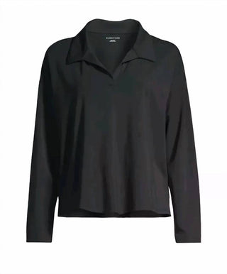 Eileen Fisher - Boxy Henley Top