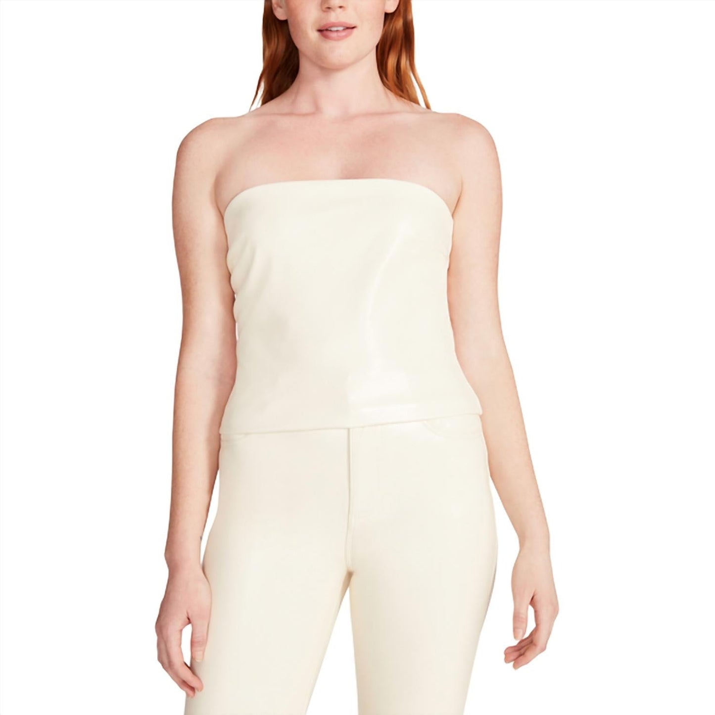 Steve Madden - MILA FAUX LEATHER TUBE TOP