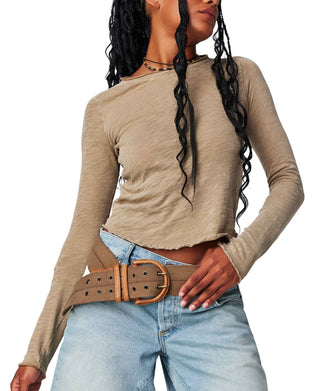 Camisa de manga comprida Free People - Be My Baby