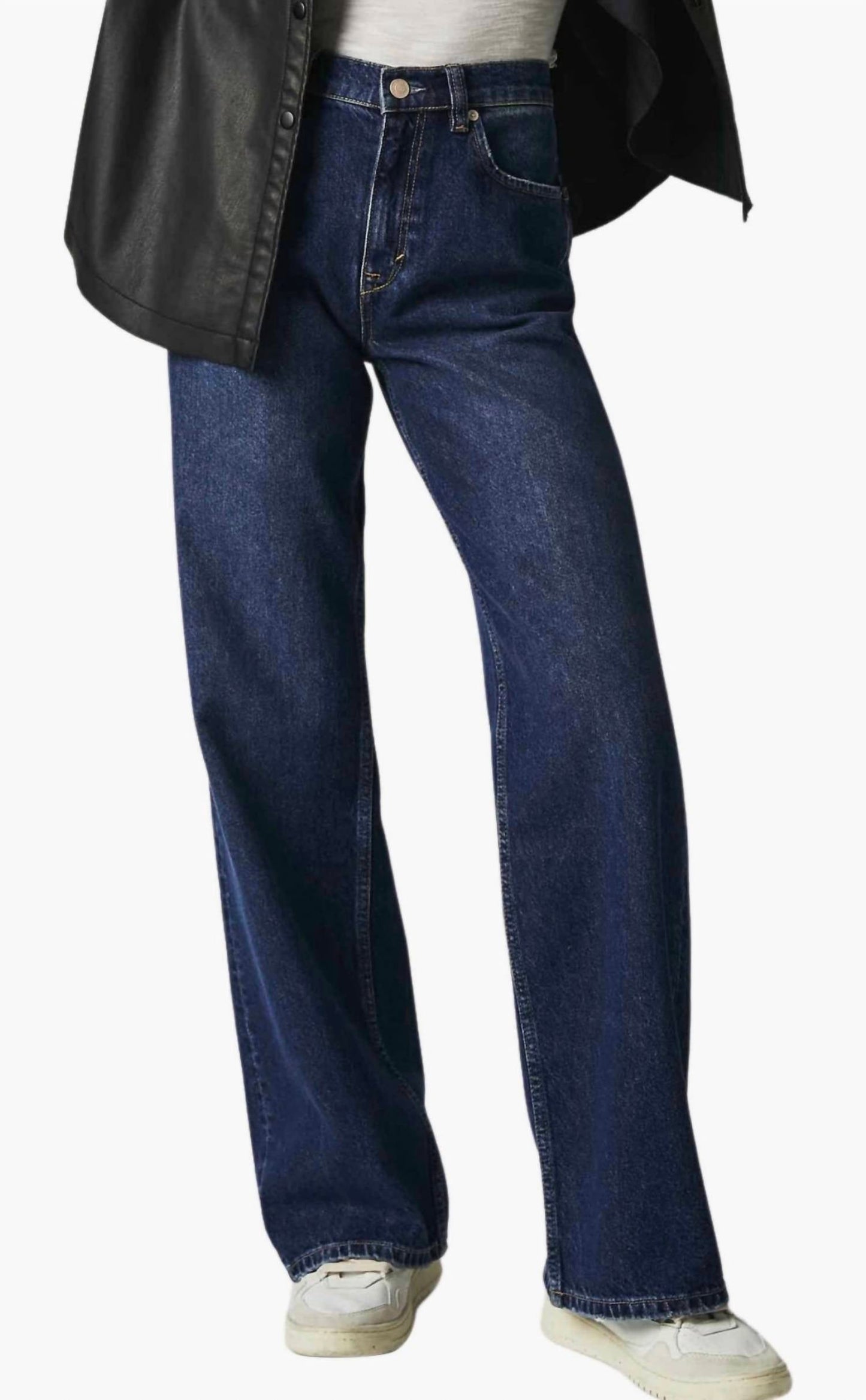 Free People - Tinsley High Rise Baggy Jeans