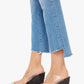 Mãe - Calça Jeans Insider Crop Step Fray