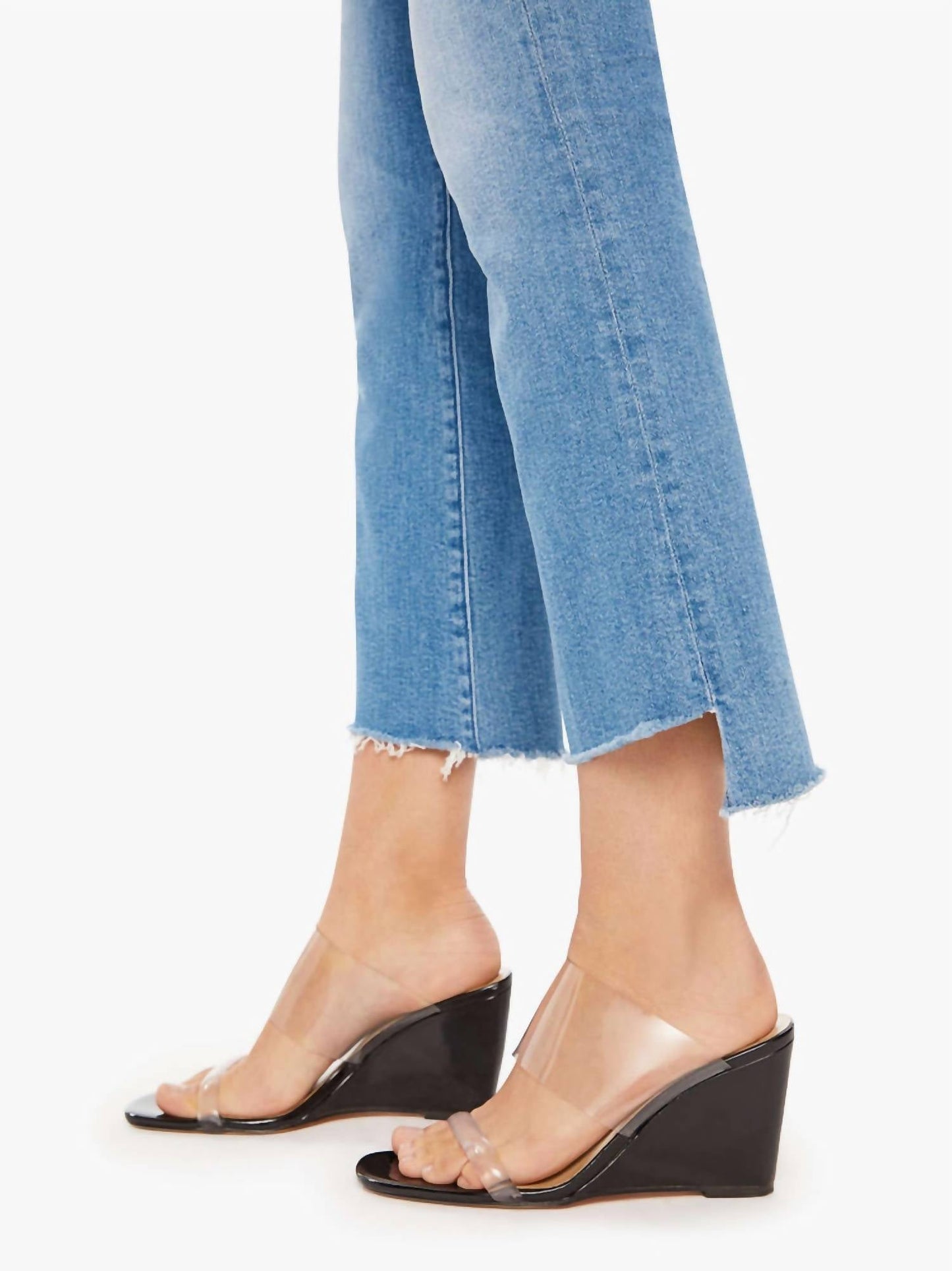 Mãe - Calça Jeans Insider Crop Step Fray