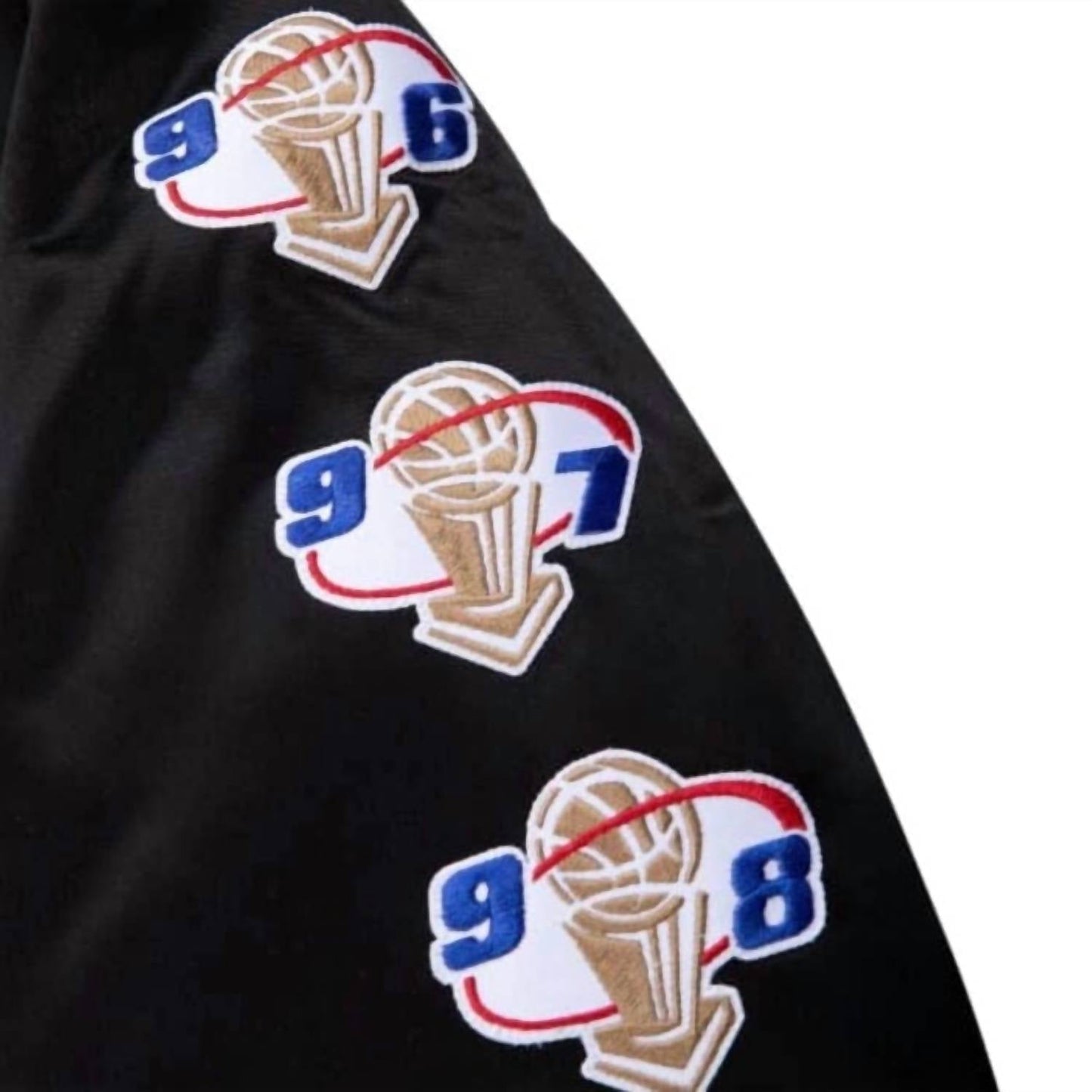 Mitchell & Ness - Nba Chicago Bulls Champ City Satin Jacket