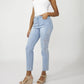 Frank Lyman - Embroidered Mid-rise Slim Jeans