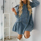 Entro - Long Sleeve Denim Dress