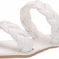 Steve Madden - Women's Persia Chunky Braid Detail Double Toe-straps Flats Slide Mule