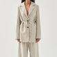 Alohas - Oversized Belted Blazer
