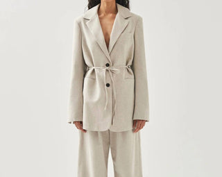 Alohas - Oversized Belted Blazer