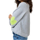 Kerri Rosenthal - Ricki Balloon Sleeve Heart Sweater