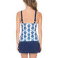 Cabana Life - San Sebastian Embroidered Tankini Top