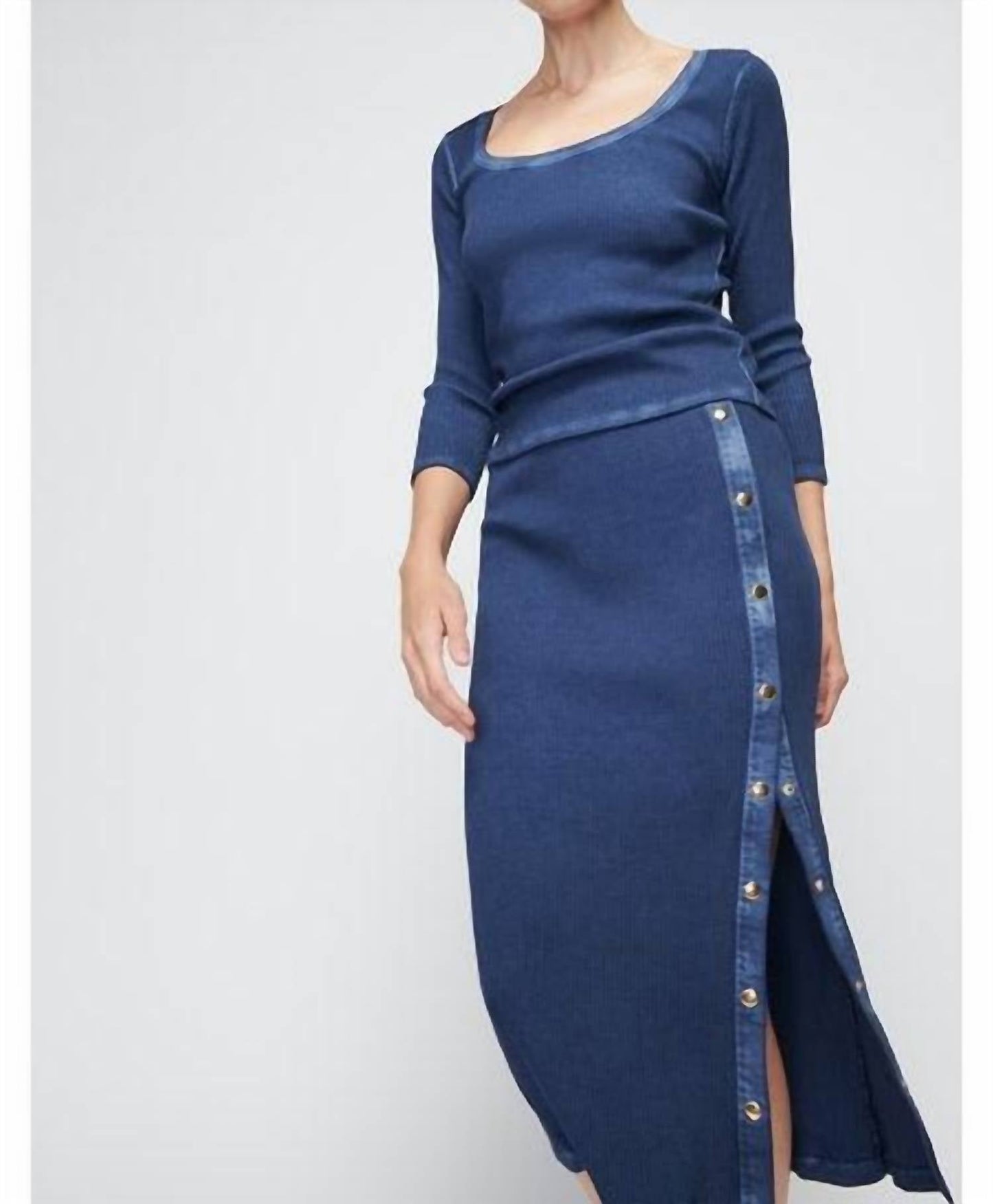 Nation Ltd - Cala Button Up Skirt