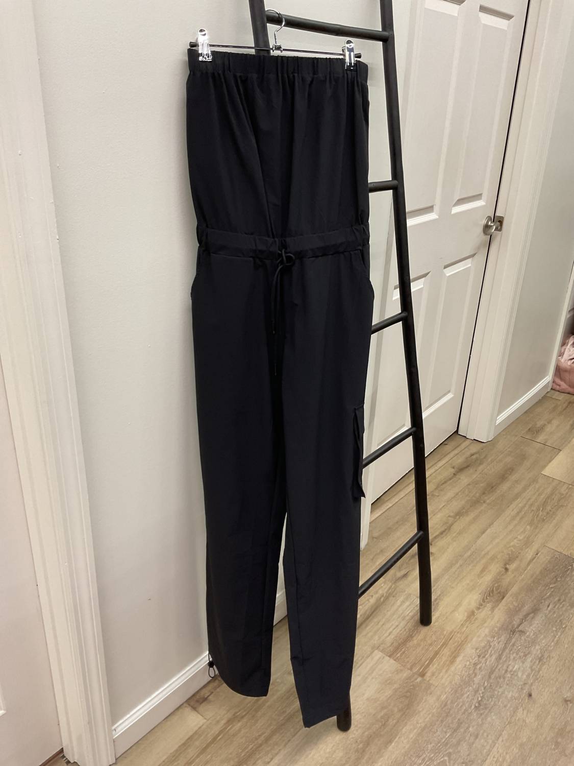 Mono B - Strapless Cargo Jumpsuit