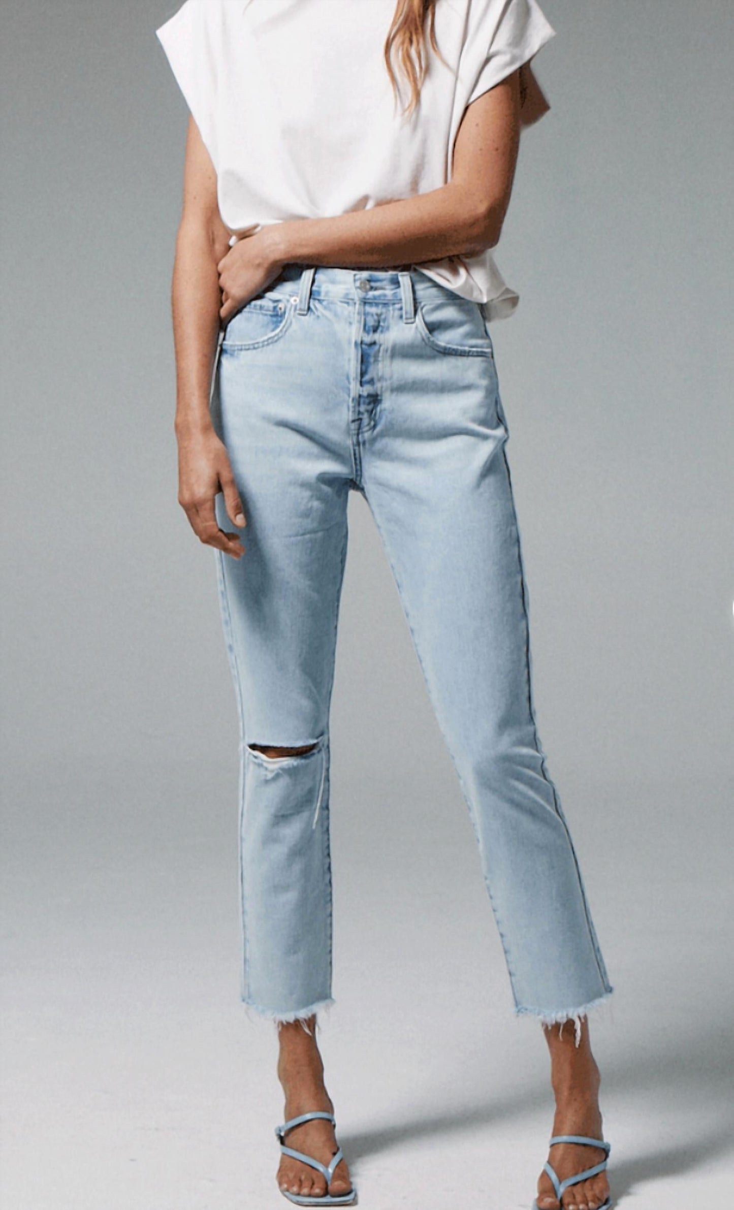 Pistola - Keaton High Rise Straight Jean