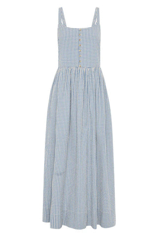 Posse - Vestido Mira com decote redondo