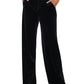 Good American - VELVET WIDE LEG TROUSER
