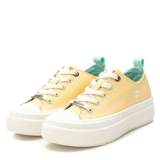 Xti - Tênis plataforma feminino de lona