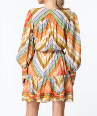 Ciebon - Vestido curto listrado Emerie