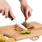 12 Piece Carbon Steel Kitchen Knife Set with Abs Handles