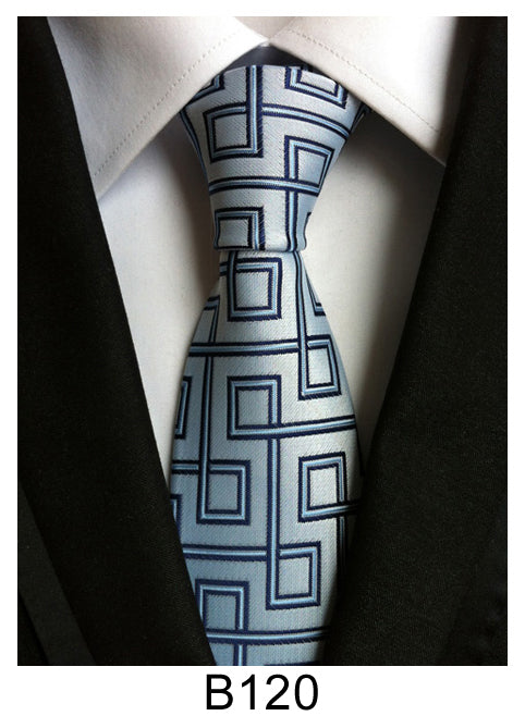 Men’s Neckties – Formal Classic Patterned Tie (50 Style Options, B Series)