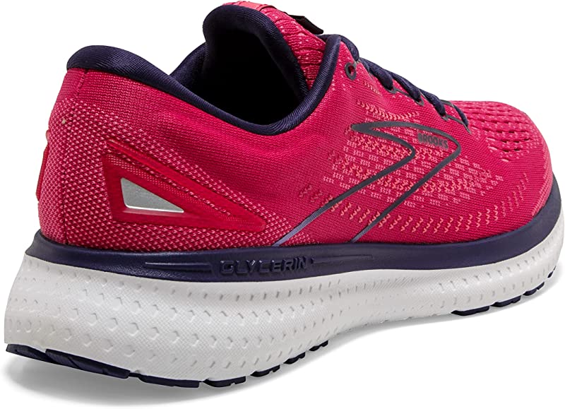 Tênis de corrida Brooks Glycerin 19 feminino, cor bérberis/roxo/roxo calypso