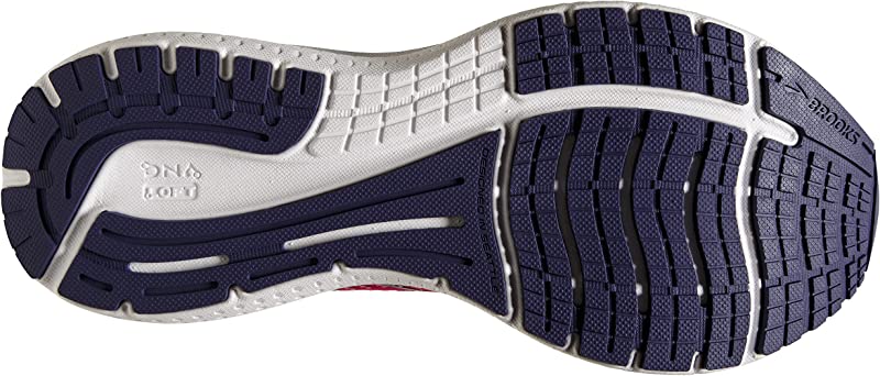 Tênis de corrida Brooks Glycerin 19 feminino, cor bérberis/roxo/roxo calypso
