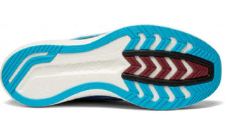 Tênis de corrida Saucony Endorphin Pro 2 masculino azul-marinho/branco