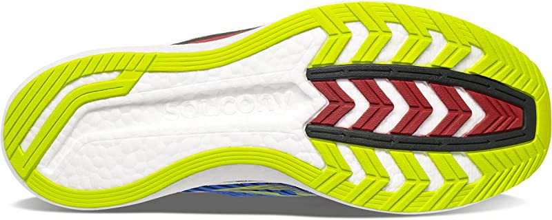 Tênis de corrida Saucony Endorphin Pro 2 masculino, azul RAZ/ácido