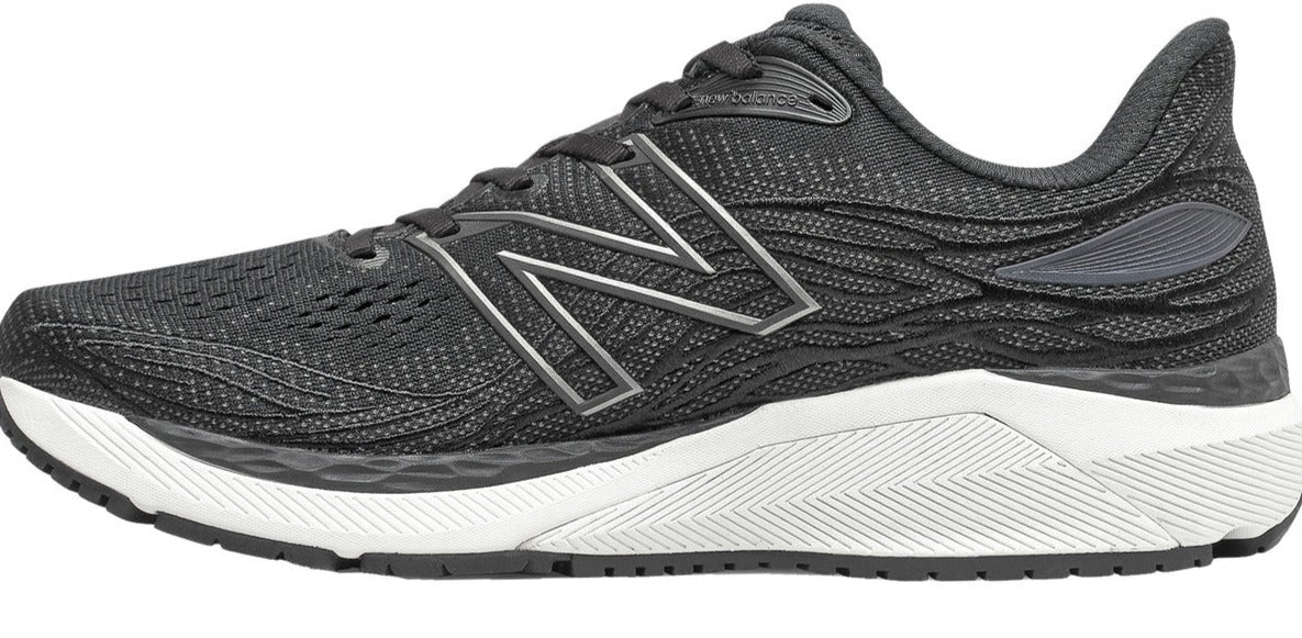 Tênis de corrida New Balance X 860 V12 masculino preto/branco