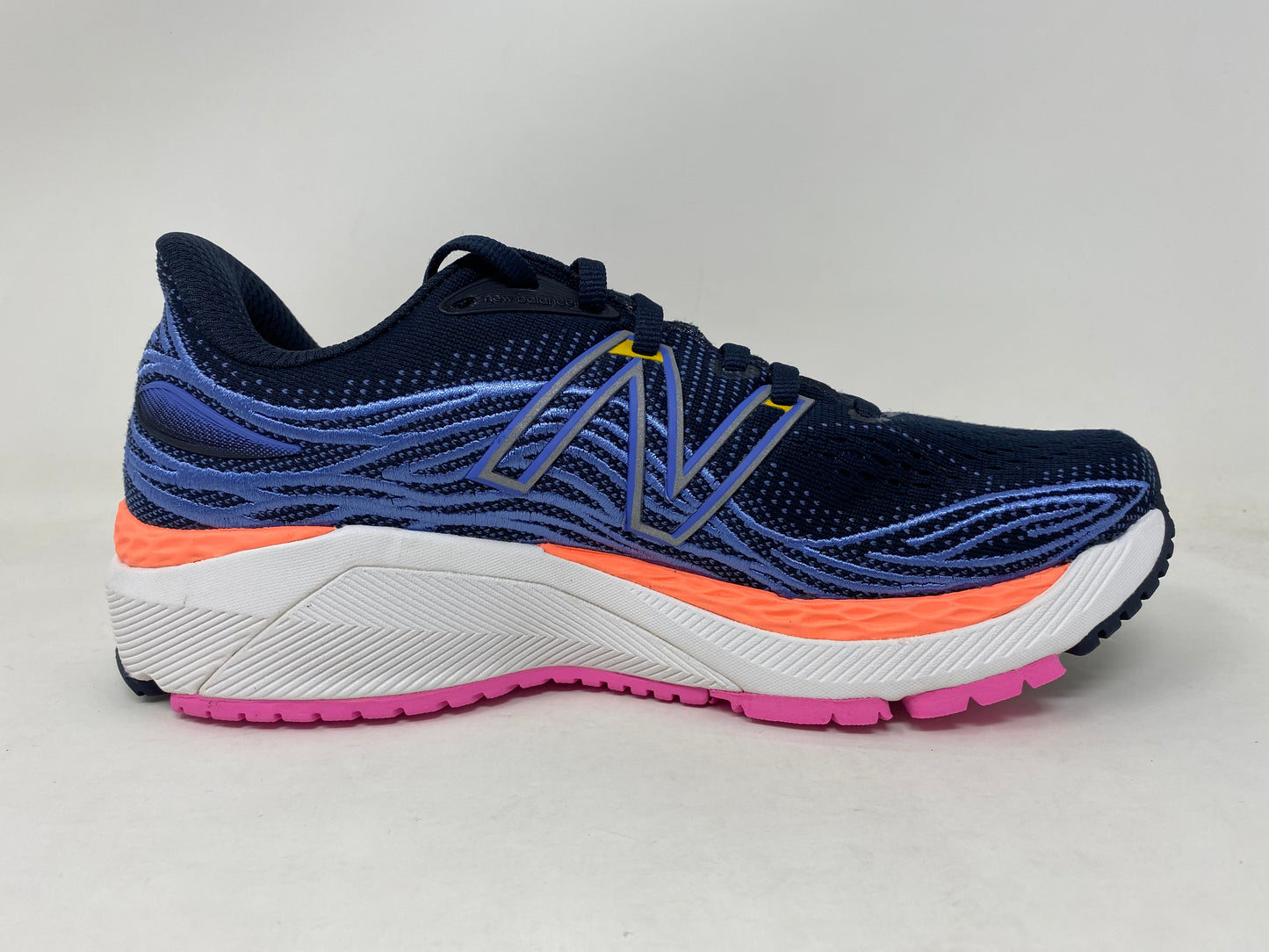 Tênis de corrida masculino New Balance X 860 V12 Eclipse/Night Sky/Laranja